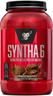 BSN SYNTHA-6 Whey Protein Powder with Micellar Casein, Milk Isolate, Chocolate M