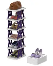 Fresh Fab Finds NewHome 6-Tier Foldable Shoe Rack