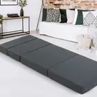 Portable Folding Foam Mattress Bedding Single Size Sleeping Camping Pad Foldable