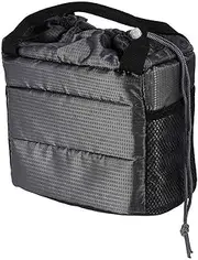 Waterproof Insert Partition Camera Hand Bag Shockproof Padded Divider Cover Case for DSLR Camera Bag Lens Pouch Case Cover(Gray)