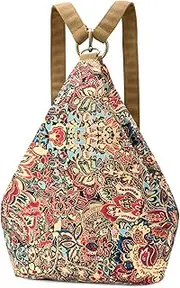 [BlackButterfly] Black Butterfly Premium Backpack for Women, Bohemia Style Casual Daypack Backpack, Fashion, Light and Small, 01-yellow, Small, Bohemian
