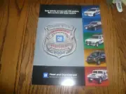 2004 General Motors Law Enforcement Portfolio Book/Brochure - Vintage