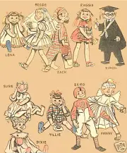 Whimsie Doll Patterns - 10 Outfits for Whimsies