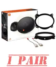JBL 420 Watts Max 6x9" Stage2 3-Way Front Speakers + kit for 2002-up Toyota (for: Toyota)