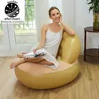 Inflatable Lazy Sofa Chair for Adults, Portable Blow-Up Lounger for Living Room