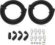 Power Steering Hose, Pump Hose Kit, Universal Power Steering Pump Hose Kit 551082 Low Pressure Return Swap Line For Ls Swap Ls1 Ls3