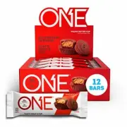 ONE Protein Bars, Peanut Butter Cup 2.12 oz (12 Pack)