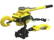6 TON 5 FT RATCHETING LEVER BLOCK CHAIN HOIST COME ALONG PULLER PULLEY W/HOOK