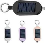 Solar Charger - Portable Solar Bank, Charging Device | Compact 3000mAh Battery with Wireless Watch Charging, Solar Backup for Travel, Outdoor Camping, Supply