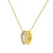 ORO BELLE 18K Gold Layered Sterling Silver Bellagio Necklace