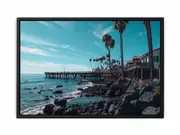 California Pier Framed Print Fine Art Poster Print