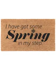CocoMatsNMore Spring In My Step Door Mat