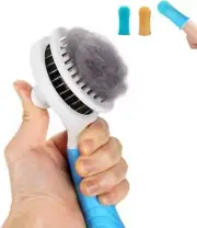 Cat Grooming Brush, Self Cleaning Slicker Brushes for Dogs Cats Pet Grooming