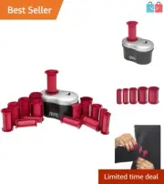 IONIC 30-Piece Steam Hairsetter with 5 Foam Roller Sizes for Beautiful Curls
