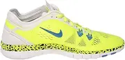 Wmns Nike Free 5 TR FIT 5 WC 803199 714 Volt/White-Lt Blue Lacquer-blk Size 11