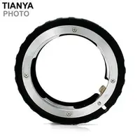 在飛比找森森購物網優惠-Tianya尼康Nikon轉EOS鏡頭轉接環(銅Cu+Al鋁