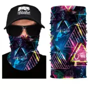 Pink Floyd Abstract Face Mask Neck Gaiter Multi-Use Fast Shipping USA Seller