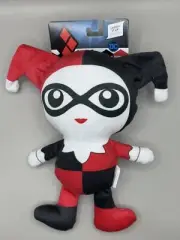 NWT DC Harley Quinn Figure 9" Plush Dog Toy Squeaker Crinkle-