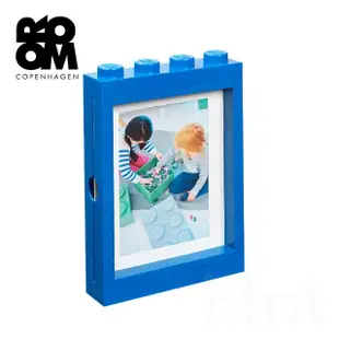 【LEGO 樂高】Room Copenhagen LEGO PICTURE FRAME 樂高壁掛相框-藍色(樂高造型相框)