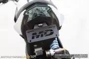 fit 17-24 Kawasaki Z125 Pro Tidy Tail Fender Eliminator Kit w/ LED Plate Light