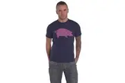 Pink Floyd Unisex Adult AWBDG Back Print T-Shirt (Navy Blue) - UTRO2143
