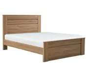 Jason Timber Bed Frame Dark Oak (Double Queen)