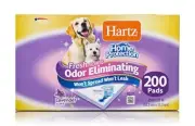 Hartz Lavender Scent Odor Eliminating Gel Dog Pads, 21" x 21", 200 Count