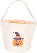 SOESFOUFU Pumpkin Bucket Carrying Basket Candy Bucket Halloween Bucket for Halloween Candy Halloween Bucket Halloween Candy Bucket Halloween Candy Buckets Small Bucket