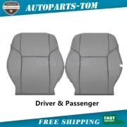 For 2003-2009 4Runner Limited SR5 Front Top Lean Back Seat Cover Stone Gray