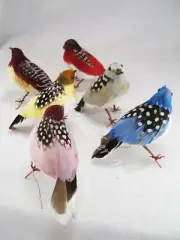 Christmas Partridge Decoration Set - per 4