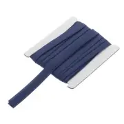 1/2 Inch Double Fold Bias Tape Continuous Bulk Bias Tape(Navy Blue 12 Yards)