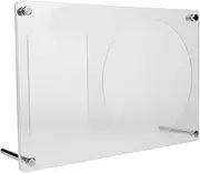 Acrylic CD Stand Rack Transparent Holder for Single CD Photo Display Chic Design for Bedroom Living Decor for Collectors Memory Preservation