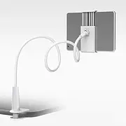 Tablet Holder Universal 360 Degree Flexible Table Stand Mount Holder for iPhone iPad Tablets 2020 New,White