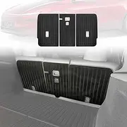 X-CAR Back Seat Protector for Tesla Model Y Juniper 2025-Onwards All Weather Heavy Duty Car Seat Kick Mats Cover
