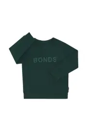 [Bonds] Bonds Kids Tech Sweats Pullover in Cotton Forest Gem Size: 3 3 Cotton Forest Gem