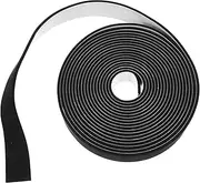 SEWACC 1 Roll Weatherproof Foam Sealing Strip for Doors Windows Self Adhesive Insulation Tape Flexible Soundproofing Corner Edges Strip Easy to Install