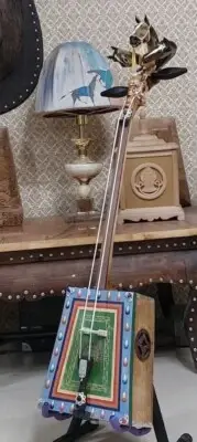 Mongolia Mongolian Master “Morin Khuur” Horse Head Fiddle Music Instrument