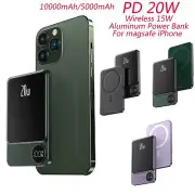 PD20W Wireless 15W Magnetic Charger for magsafe iPhone 13 14 Pro Max Power bank