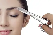 Wizme Stainless Steel Hair Trimming Scissor For Moustache Beard Eyebrow/Nose For Men And Women Pack Of 1