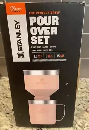 STANLEY CLASSIC PERFECT-BREW POUR OVER SET - CAMP MUG - LIMESTONE NIB