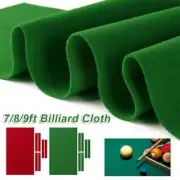 Professional 7/8/9ft Pool Table Felt Durable Bar Club Indoor Billiard TableCloth