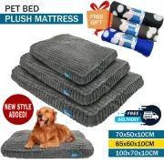 Pet Bed Dog Calming Washable Soft Warm Plush Mattress Cushion Extra Large 3 Size