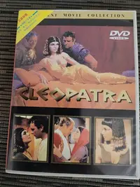 在飛比找Yahoo!奇摩拍賣優惠-早期DVD- 電影 埃及豔后 伊莉莎白泰勒(非 蔡琴) OT