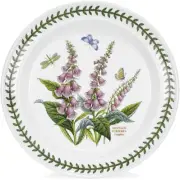 Botanic Garden Digitalis Purpurea Foxglove 10-In Dinner Plate