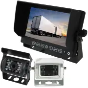 Elinz 7" Monitor Caravan 2 Cameras System WHITE Camera