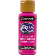 DecoArt Americana Acrylic Paint 2oz-Fuchsia Pop DA-417