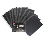 10pc Jasart A3 Professional Universal Refill Pockets Portfolio Clear Sleeves