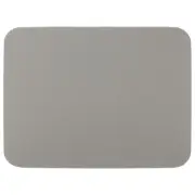 Computer Soft Silicone Smooth Desktop Mouse Pad Mat Gray 21.5 x 17.5cm