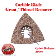 Carbide Grout Rasp Multi Tool Saw Blade For Dewalt Rockwell Hyperlock Bosch Fein