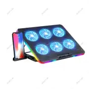Laptop Cooling Pad, Laptop Cooler with 6 Quiet Fans for 12-17 Inch Notebook
